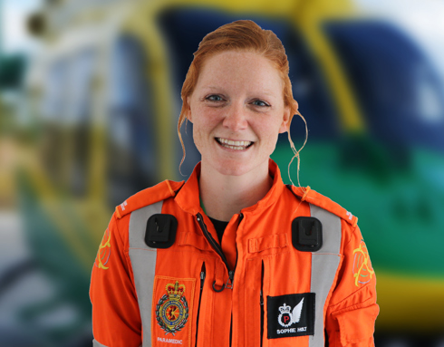 Paramedic Sophie Holt