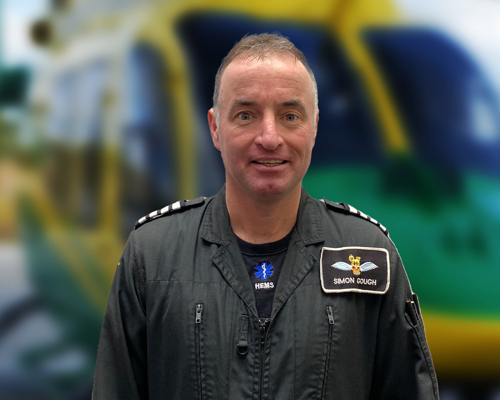 Pilot Simon Gough
