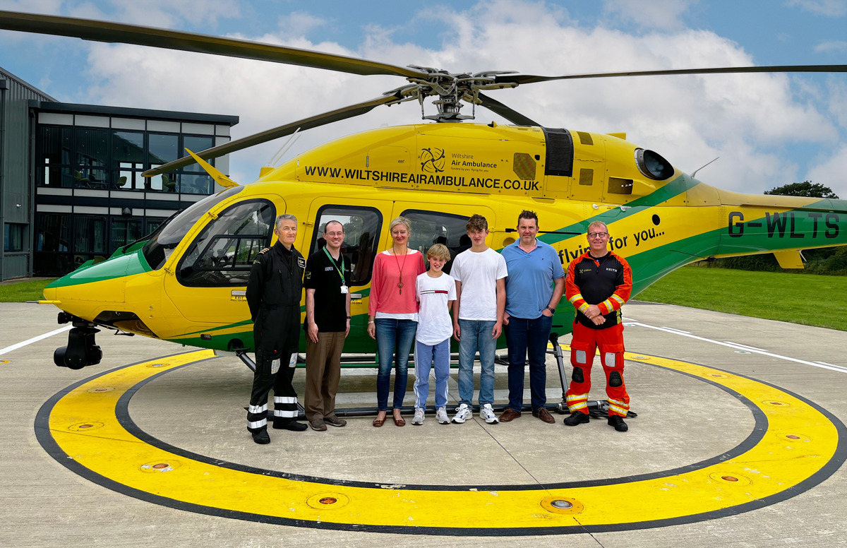 Emergency training helps Maxi, 11, save his grandfather