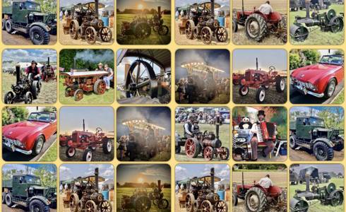 Rona Steam and Vintage Rally collage of images