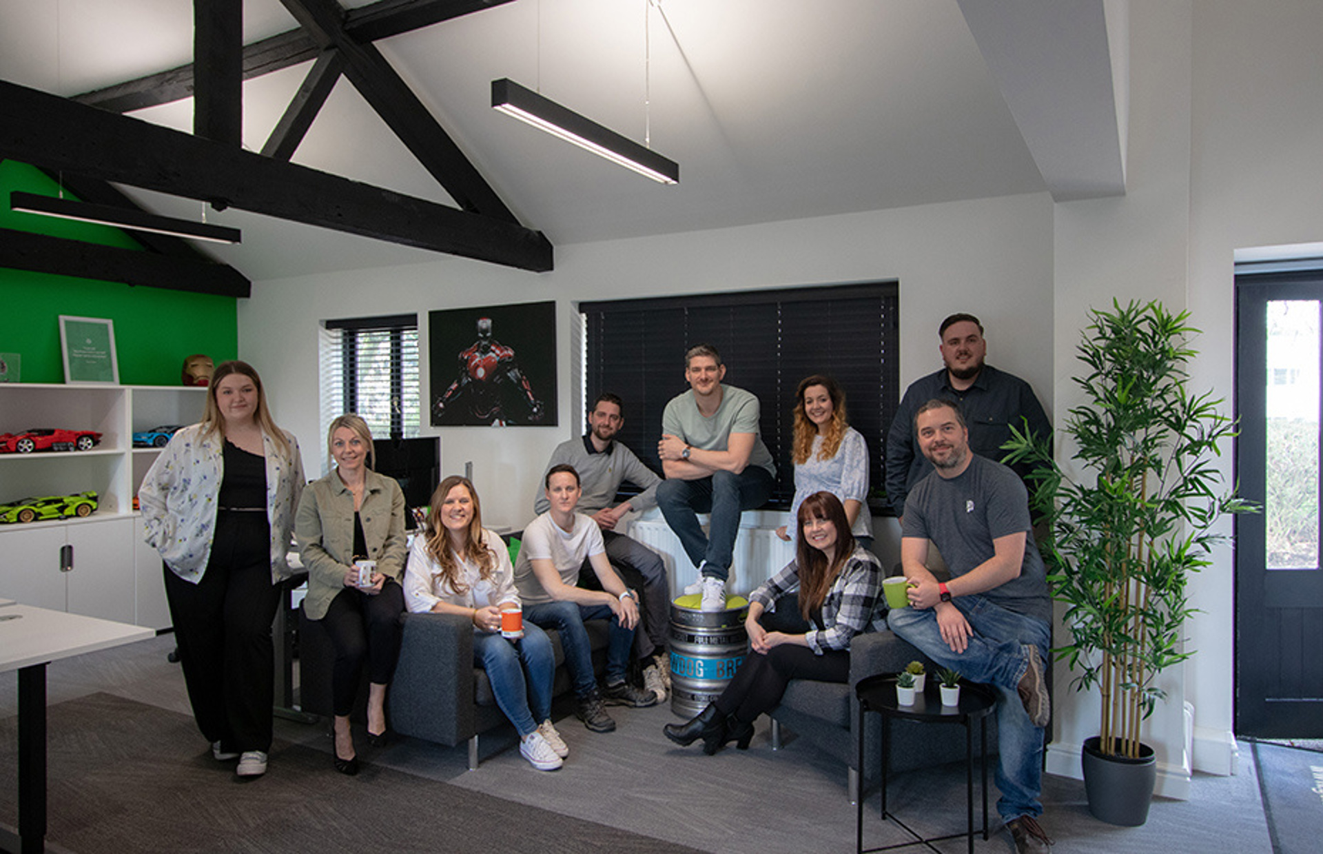 A photo of the Gel Studios team